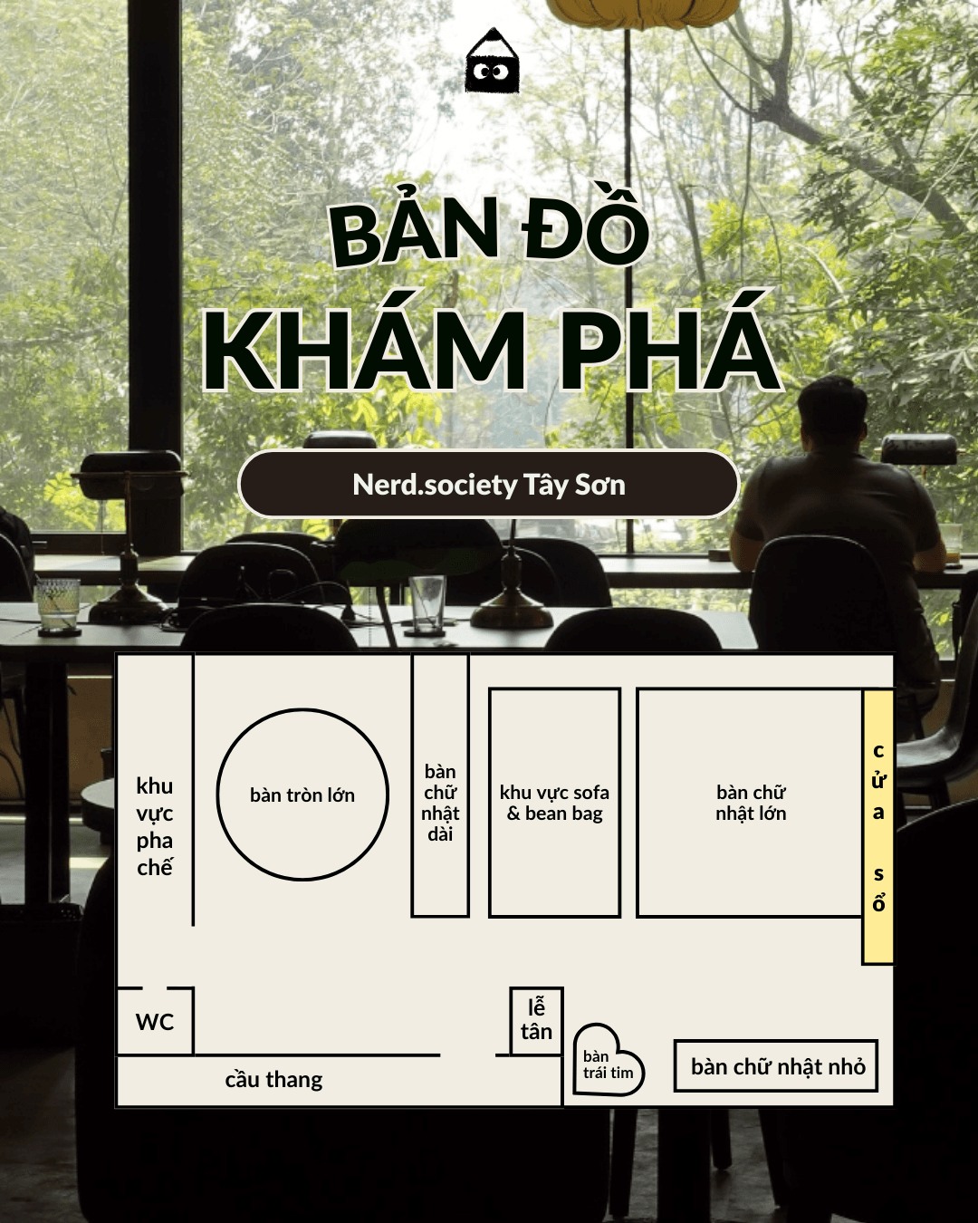 Bản đồ khám phá Nerd Society Tây Sơn